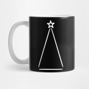 Merry Christmas tree minimal Mug